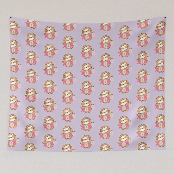 Item preview, Cute Valentine’s Day XOXO Hugs and Kisses Sloth designed and sold by theslothinme.