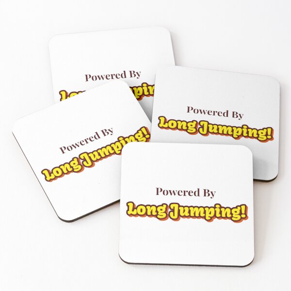 Item preview, Powered By Long Jumping designed and sold by cooldesignsalot.