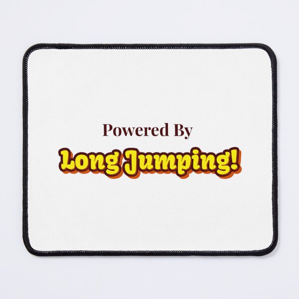 Item preview, Powered By Long Jumping designed and sold by cooldesignsalot.