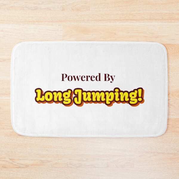Item preview, Powered By Long Jumping designed and sold by cooldesignsalot.