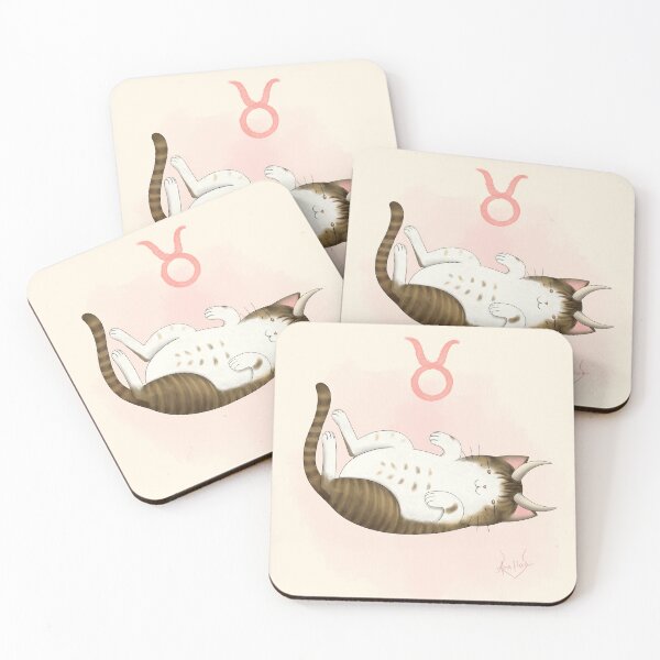 Item preview, Zodiacat Taurus designed and sold by anaflorapdc.