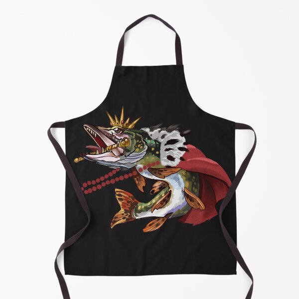 Artikelvorschau, König. Angeln. Pike. Fisch entworfen und verkauft von ManyaArtShop.