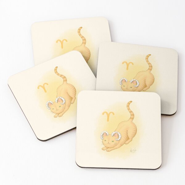 Item preview, Zodiacat Aries designed and sold by anaflorapdc.