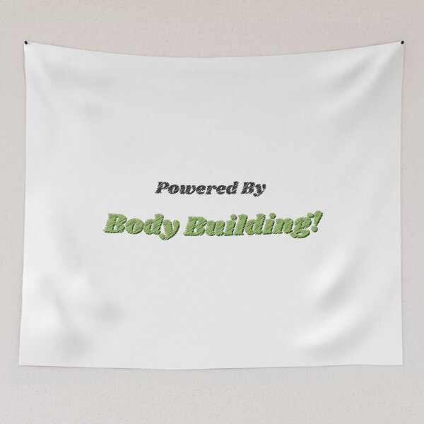 Item preview, Powered By Body Building designed and sold by cooldesignsalot.