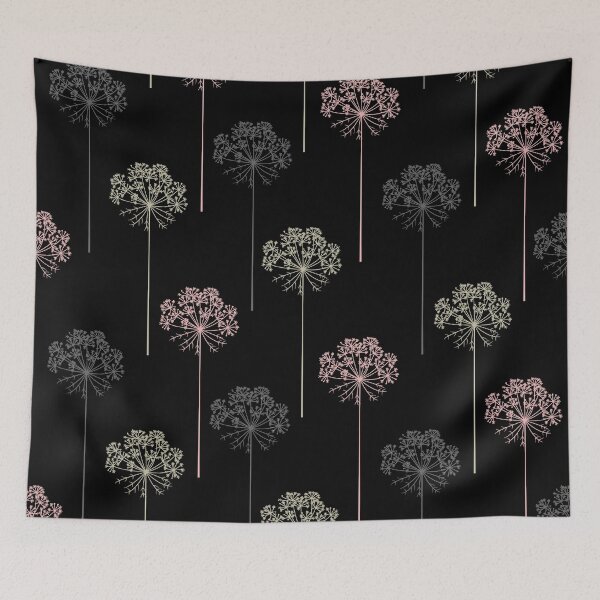 Item preview, Hand drawn vector carrot flower, seamless pattern designed and sold by Familyshmot.
