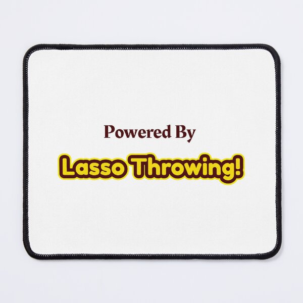 Item preview, Powered By Lasso Throwing designed and sold by cooldesignsalot.