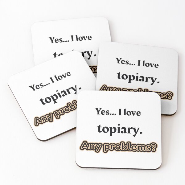 Item preview, I love Topiary designed and sold by cooldesignsalot.