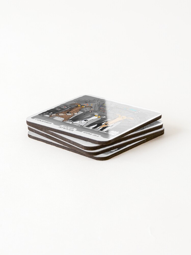 Alternate view of Hound Solo (assorted) Coasters (Set of 4)
