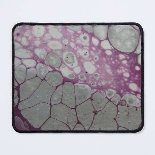 Item preview, Fluid art - Purple and silver designed and sold by themuseinspired.