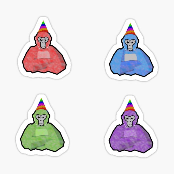 Gorilla gift tags — Test Patch Studio