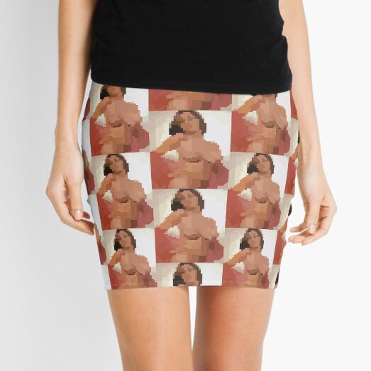 Beyonce Nude Upskirt - Nude Pixels Mini Skirts for Sale | Redbubble
