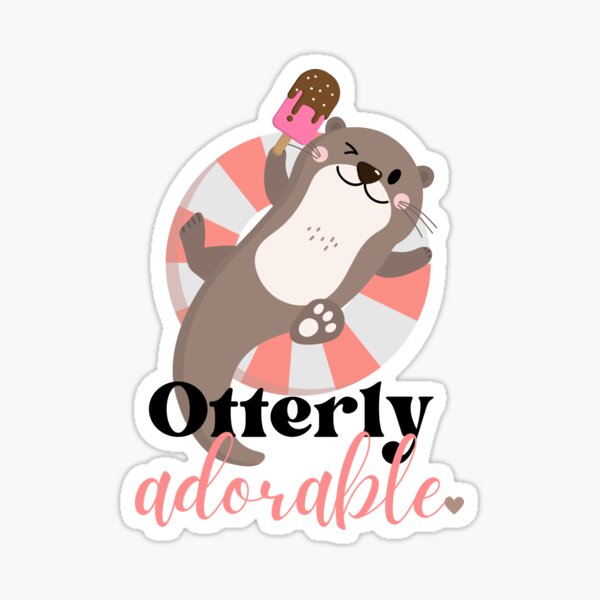 Artikel-Vorschau von Otterly entzückend | Kleiner Otter, designt und verkauft von DevlynnDesigns.