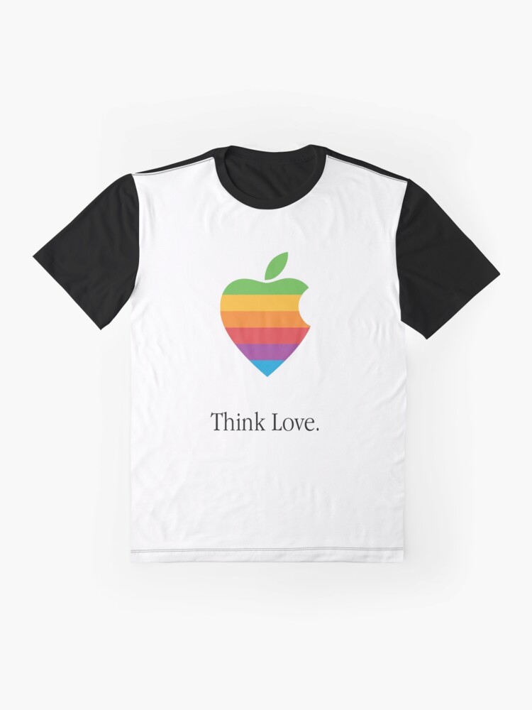 Alternate view of Think Differently About Love Graphic T-Shirt