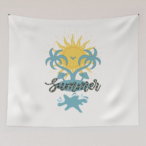 Item preview, Summer Sun Palm designed and sold by HappyLifeCreate.