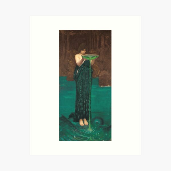 Item preview, John William Waterhouse - Circe Invidiosa1892 designed and sold by artcenter.