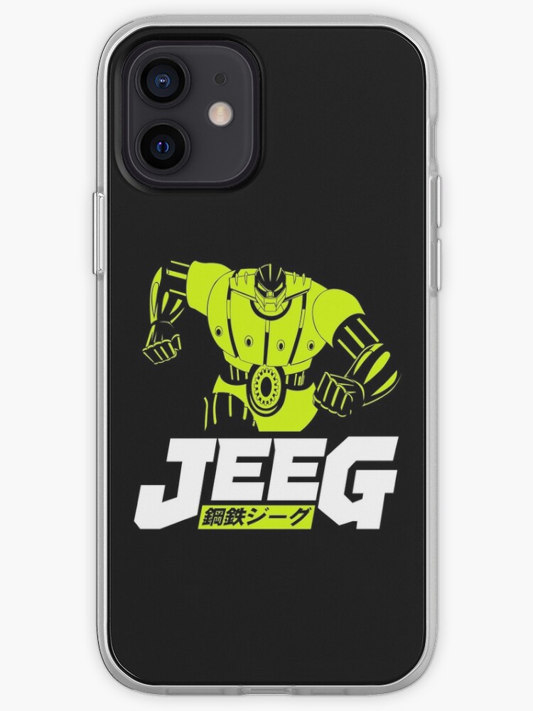 CLASSIC MECHA ANIME KOUTETSU STEEL JEEG ROBOT  iPhone Case for