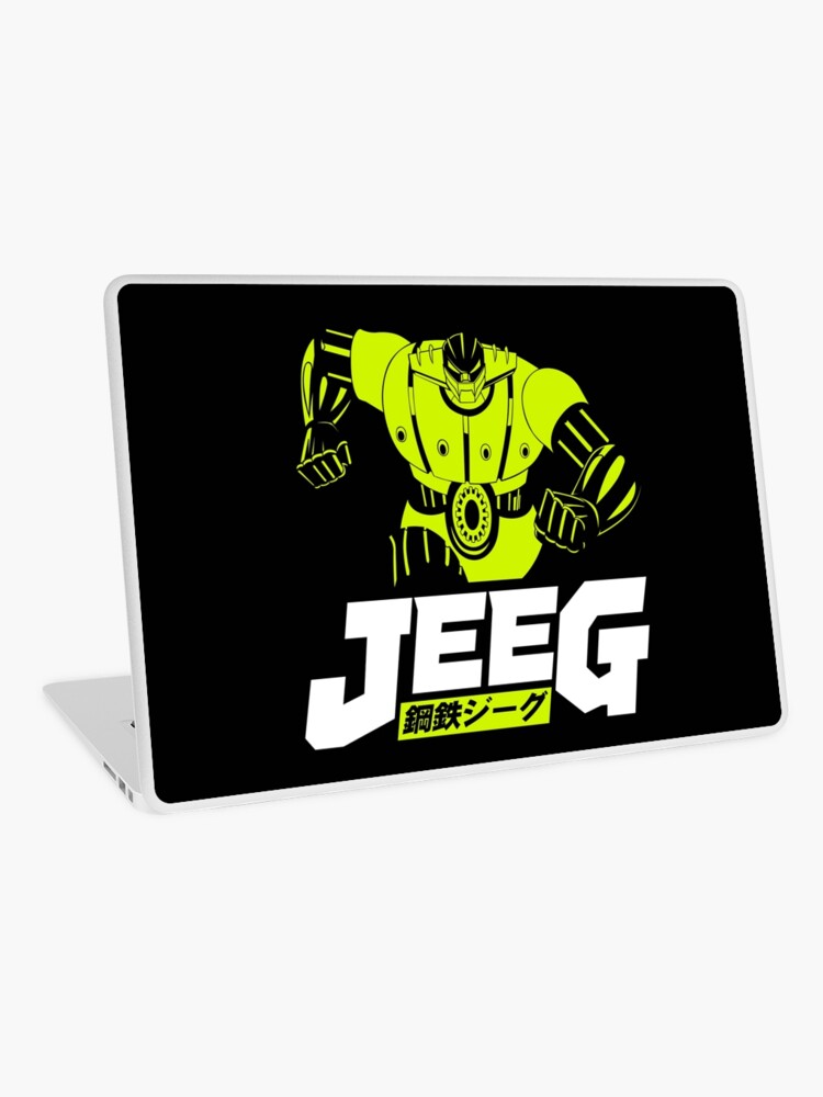 CLASSIC MECHA ANIME KOUTETSU STEEL JEEG ROBOT  Laptop Skin for Sale by  Realmendesign