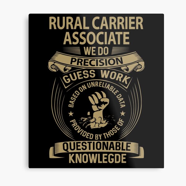 Item preview, Rural Carrier Associate T Shirt - We Do Precision Gift Item Tee designed and sold by watkinsmat.