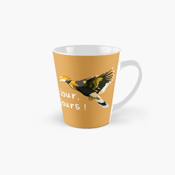  G is for Great Hornbill Custom Tall Mug