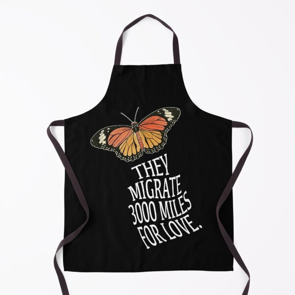 Item preview, They migrate 3000 miles for love. The incredible instinct of Monarch Butterflies. designed and sold by studiohfy.