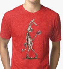Bugs Zombunny (Sepia) Tri-blend T-Shirt