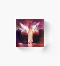 Solstice Angel 3 Acrylic Block