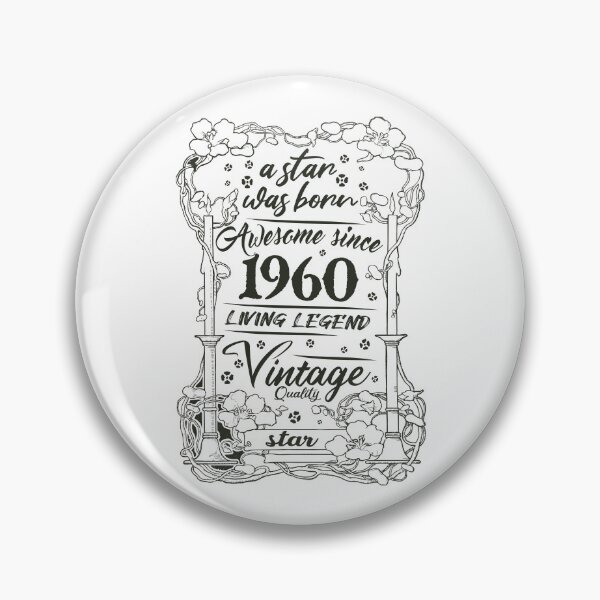 Item preview, Suitable idea for a gift to those who were born in 1960 designed and sold by portokalis.