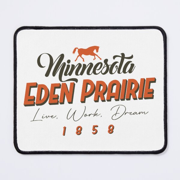 Item preview, Eden Prairie, Minnesota, USA. Lettering designed and sold by Dmitry Sytnikov.