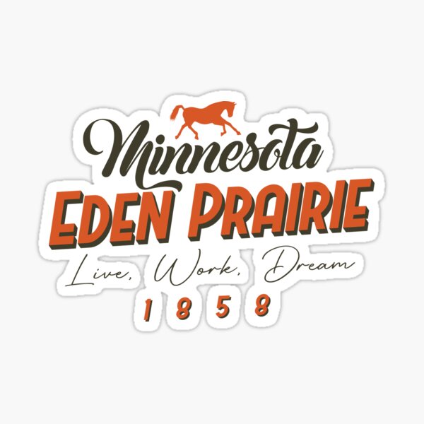 Item preview, Eden Prairie, Minnesota, USA. Lettering designed and sold by Dmitry Sytnikov.