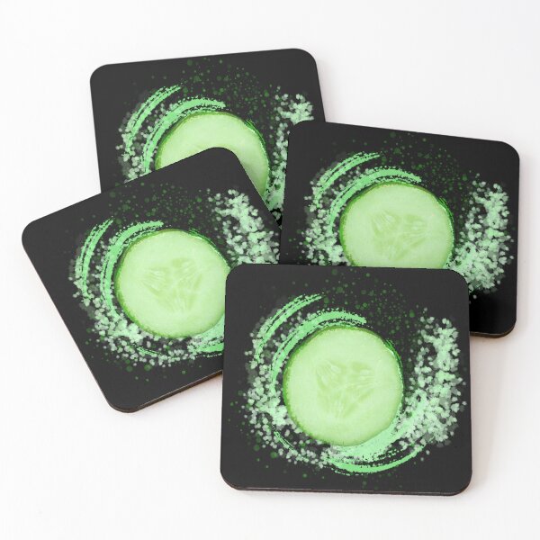 Item preview, Cucumber water cucumber watercolor designed and sold by Ascooepics.