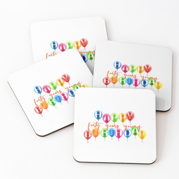 Item preview, Forty Years Young designed and sold by PawsitiveMum.