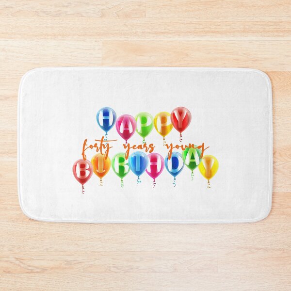 Item preview, Forty Years Young designed and sold by PawsitiveMum.