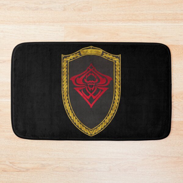 Item preview, Spider Sigil Red (Shield Gold Celtic Rope Gold rims Black Core) designed and sold by Swabcraft.