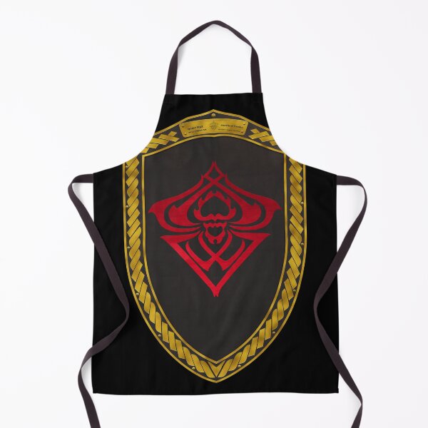 Item preview, Spider Sigil Red (Shield Gold Celtic Rope Gold rims Black Core) designed and sold by Swabcraft.