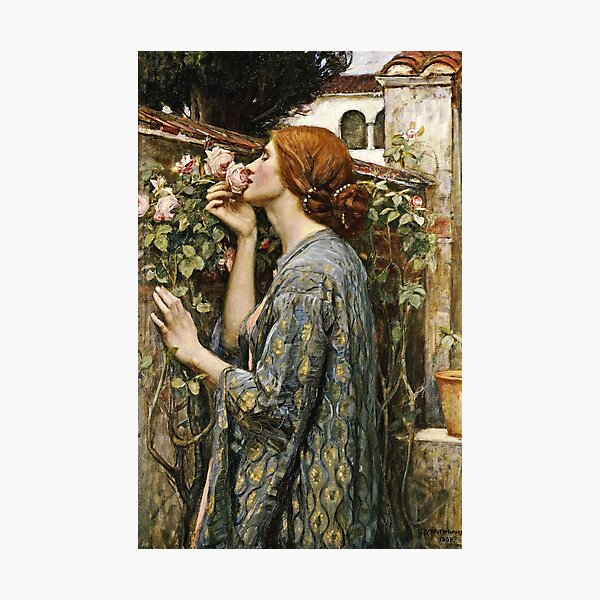 John William Waterhouse - The Soul Of The Rose Photographic Print