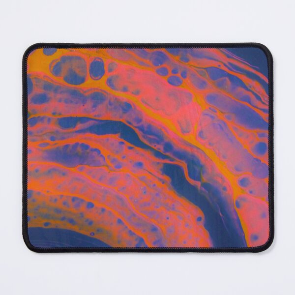 Item preview, Fluid art - yellow, pink and blue designed and sold by themuseinspired.