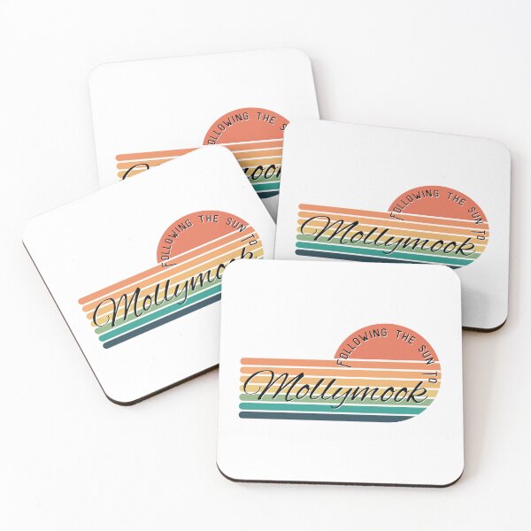 Item preview, Following The Sun To Mollymook Retro Sunset designed and sold by Zaprinda.
