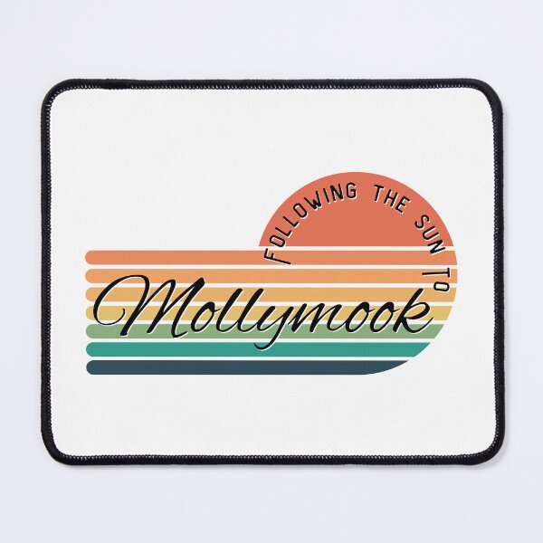 Item preview, Following The Sun To Mollymook Retro Sunset designed and sold by Zaprinda.