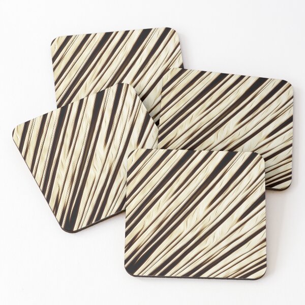 Item preview, Onyx and Gold Stripes designed and sold by fatenanwar.