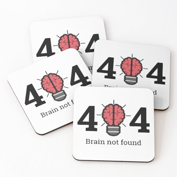 Item preview, 404 Brain not Found designed and sold by FeeLnLivE.