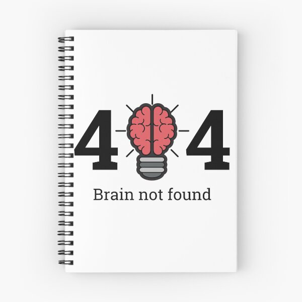 Item preview, 404 Brain not Found designed and sold by FeeLnLivE.