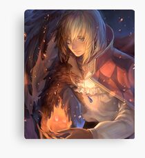 Howls Moving Castle Canvas Print