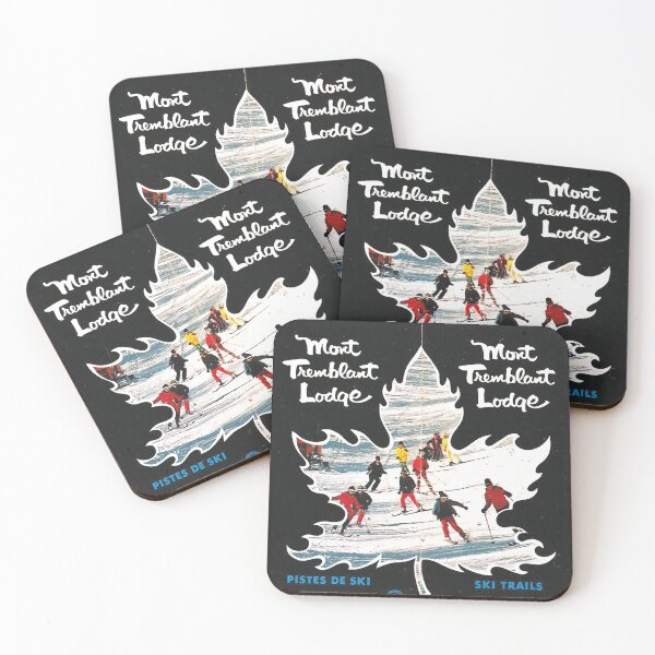 Item preview, Retro Tremblant Ski Poster designed and sold by Annreck Wallen.