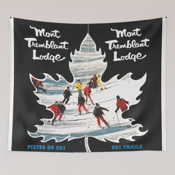 Item preview, Retro Tremblant Ski Poster designed and sold by Annreck Wallen.