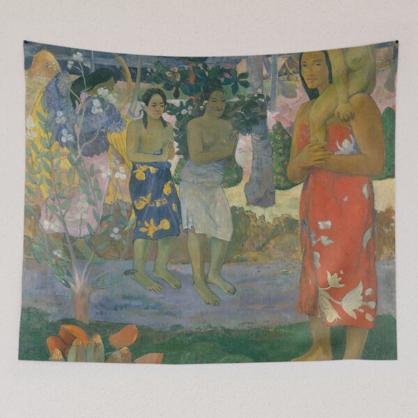 Item preview, Ia Orana Maria (Hail Mary) Paul Gauguin (French, Paris 1848–1903 Atuona, Hiva Oa, Marquesas Islands) designed and sold by Vintage Designs +.