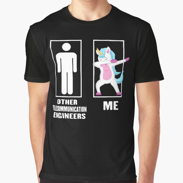 Item preview, Funny Unicorn Dabbing Other Telecommunications engineer Me, Telecommunications engineer Dad Husband Birthday Christmas Gift designed and sold by xlnv.