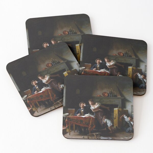 Item preview, Home Sweet Home | Pietro Saltini | 1873 Italian Family Art designed and sold by CJET.