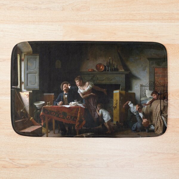 Item preview, Home Sweet Home | Pietro Saltini | 1873 Italian Family Art designed and sold by CJET.