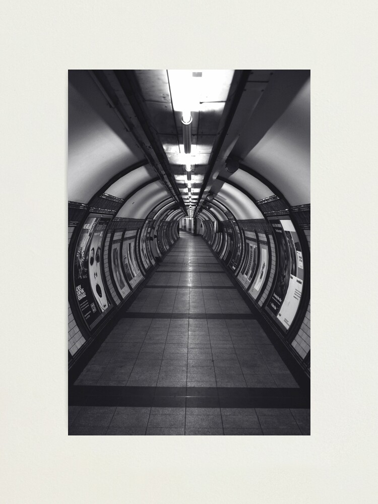 Alternate view of Embankment Underground Station. (London, UK) Photographic Print