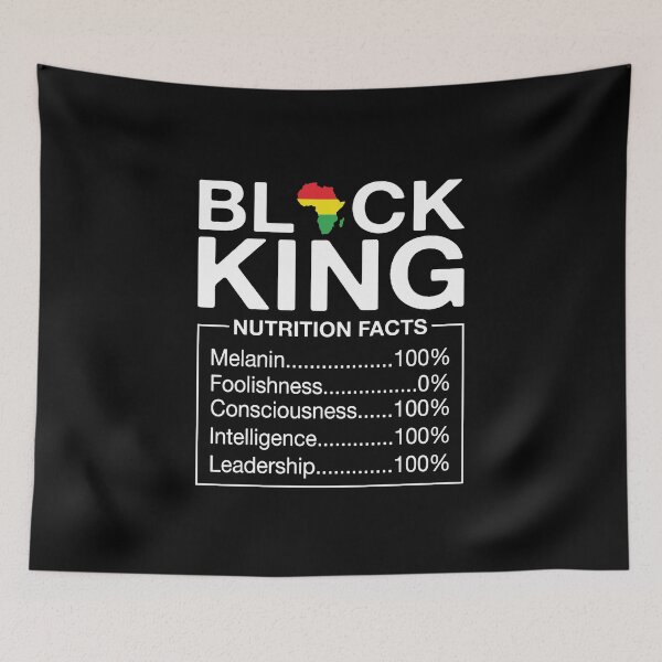 Item preview, Black King Nutrition Facts  designed and sold by Theparticular.